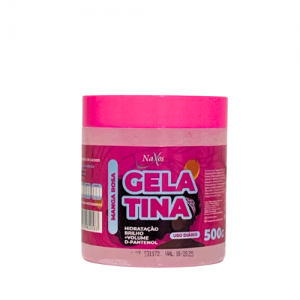Gelatina capilar manga rosa 500g - naxos