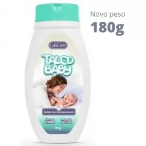 Talco Labcare Baby 180g – Suave Perfume e Proteção para a Pele do Bebê