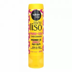 Condicionador Meu Liso Muito+Liso Amido de Milho 300ml - Salon Line