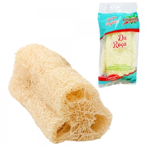 Esponjabucha Vegetal para Banho Corporal 14x9x3cm