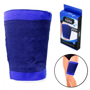 Coxa  Alta Compressão de Poliéster Azul – 2 Peças