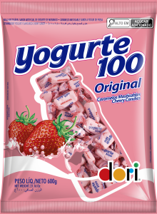 Bala sabor yogurte 100 com 600g - Dori