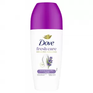Desodorante Antitranspirante Roll-On Dove Fresh Care Lavanda e Baunilha