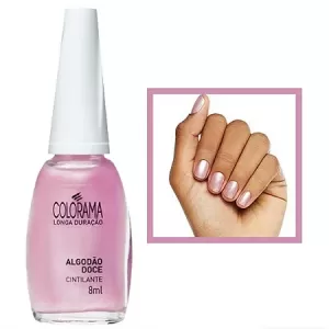Esmalte Colorama Cremoso Algodão Doce – 8ml