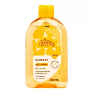 Shampoo João e Maria Bebê Glicerinado 200ml