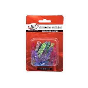 Prendedor de Plástico Pedredom C3 – Kit com 3 Peças