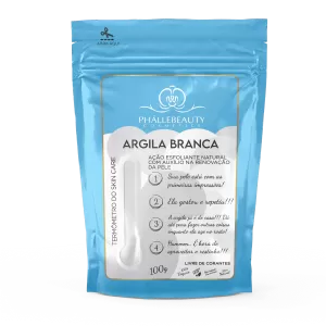 Argila Branca Phallebeauty 100G