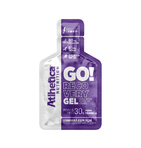 GO Energy Recovery Gel Guaraná e Açaí – Sachê Atlhetica