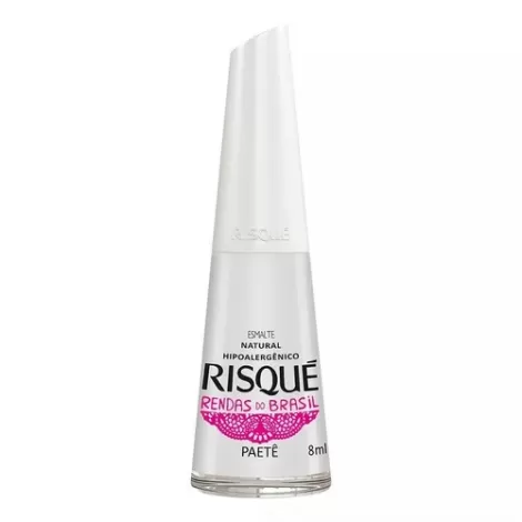 Esmalte Risqué Paetê da Coleção Renda do Brasil 8ml