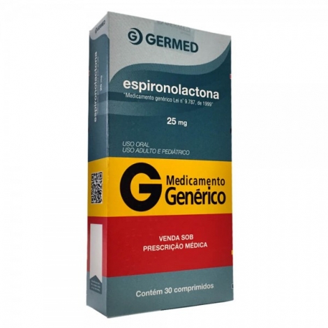 Espironolactona Germed 25 mg – 30 Comprimidos