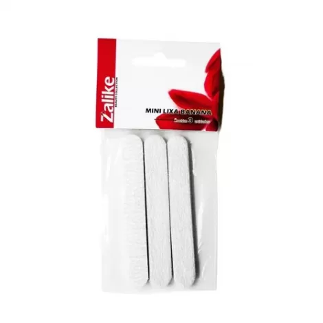 Zalike Lixa Banana Profissional Mini 869 – 3 Unidades