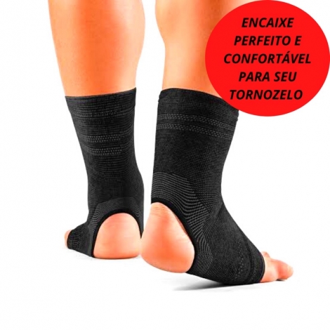 Tornozeleira Neoprene Cano Longo P – Foco Ortoped