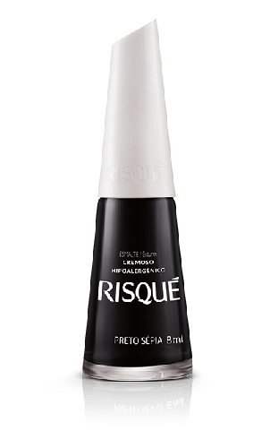 Esmalte Risque Preto Sepia 8Ml