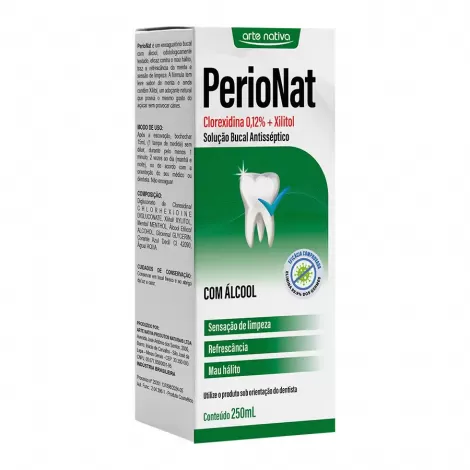 Perionat Solução Bucal com Álcool 250ml – Arte Nativa