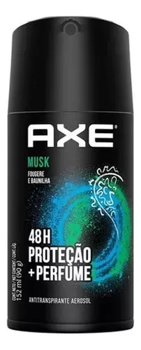 Desodorante Aerossol Axe Musk 150Ml