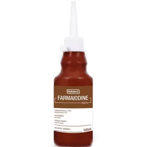 Farmaiodine Tópico Spray 100ml - Farmax