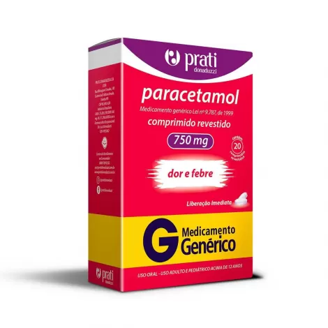Ibuprofeno Genérico Prati-Donaduzzi 600 mg – 20 Comprimidos Revestidos