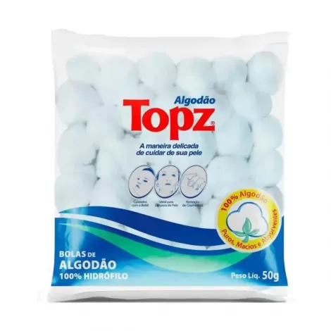 Algodão Topz Bolas 50g