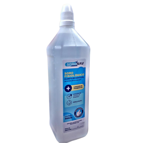 Soro Fisiológico Soronav 0,9% 500ml – Solução Estéril