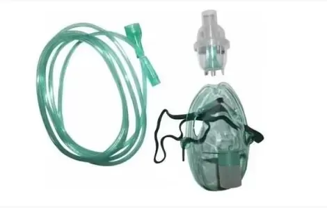 Kit Máscara para Nebulização Vital Gold Adulto (Rosca)
