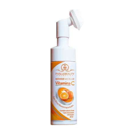Mousse Facial Vitamina C Phallebeauty – 150 ml