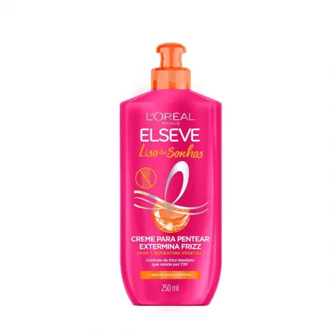 Creme Para Pentear Elseve Liso Dos Sonhos Super Alinhador 250Ml