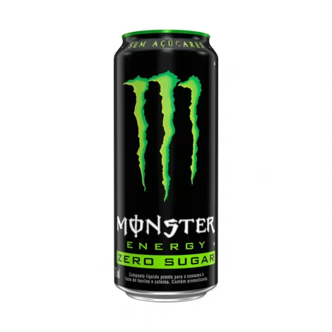 Energético Monster Energy Zero Açúcar Lata 473ml