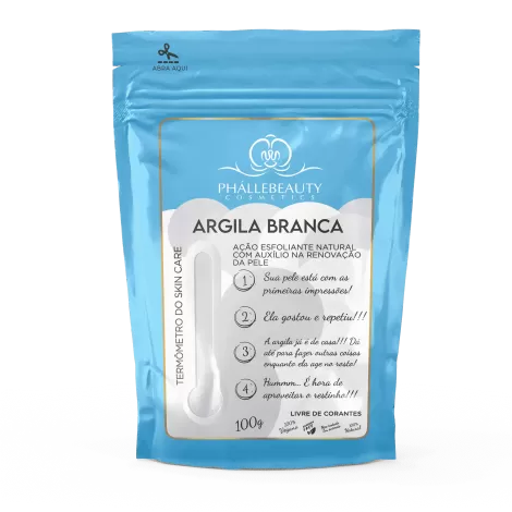 Argila Branca Phallebeauty 100G
