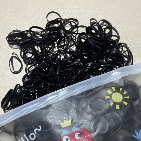 Kit Elásticos Pretos Ornaments